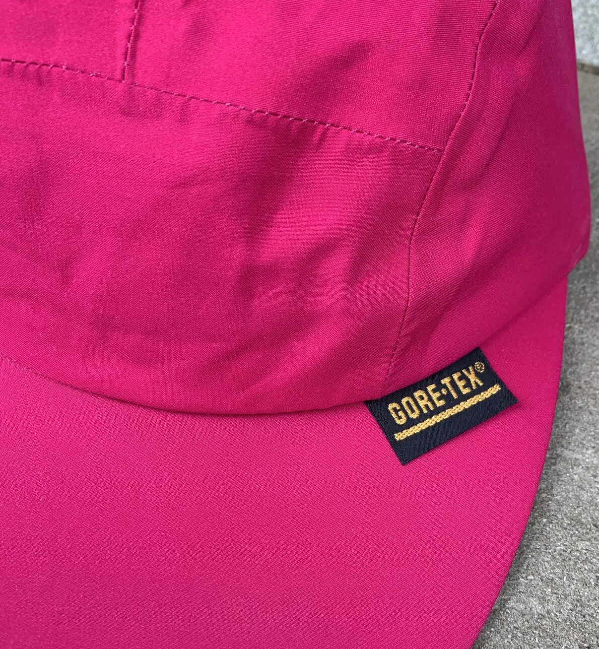 Vintage Eddie Bauer Gore-Tex Pink Long Bill Hat — RootsBK